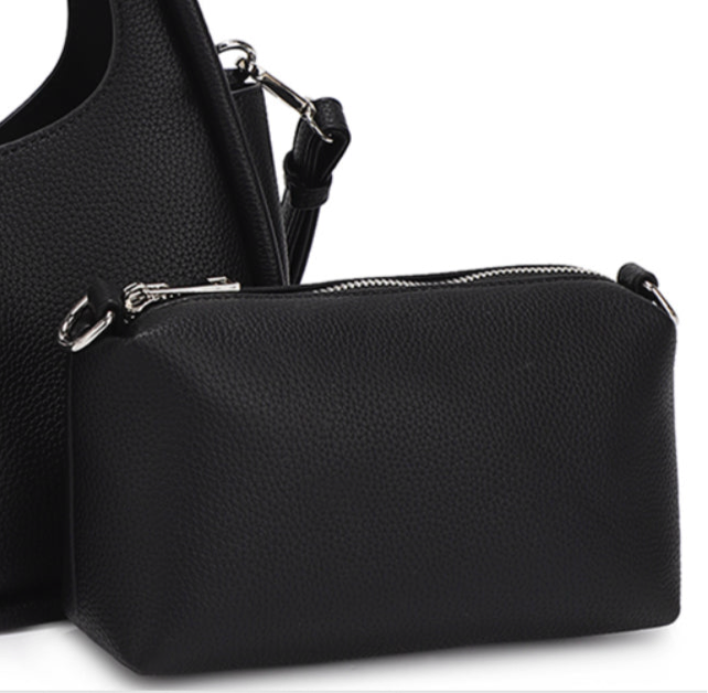 NEW! Black Checkered Handbag
