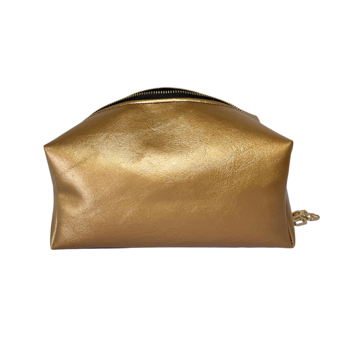 "Streets of Gold" Handmade Makeup Bag