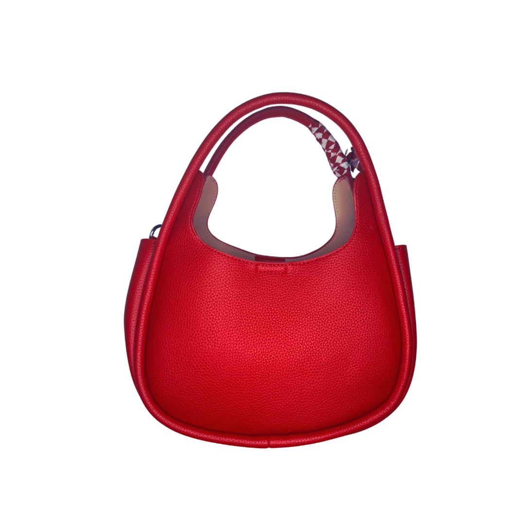 Red Checkered Handbag
