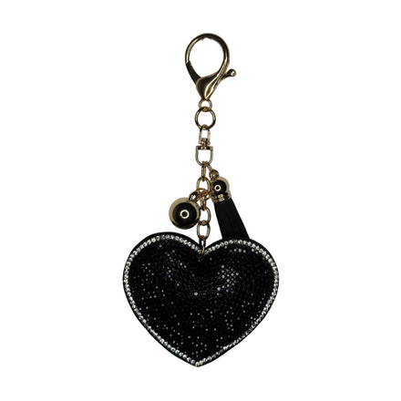 Heart Charm Accessory | Black