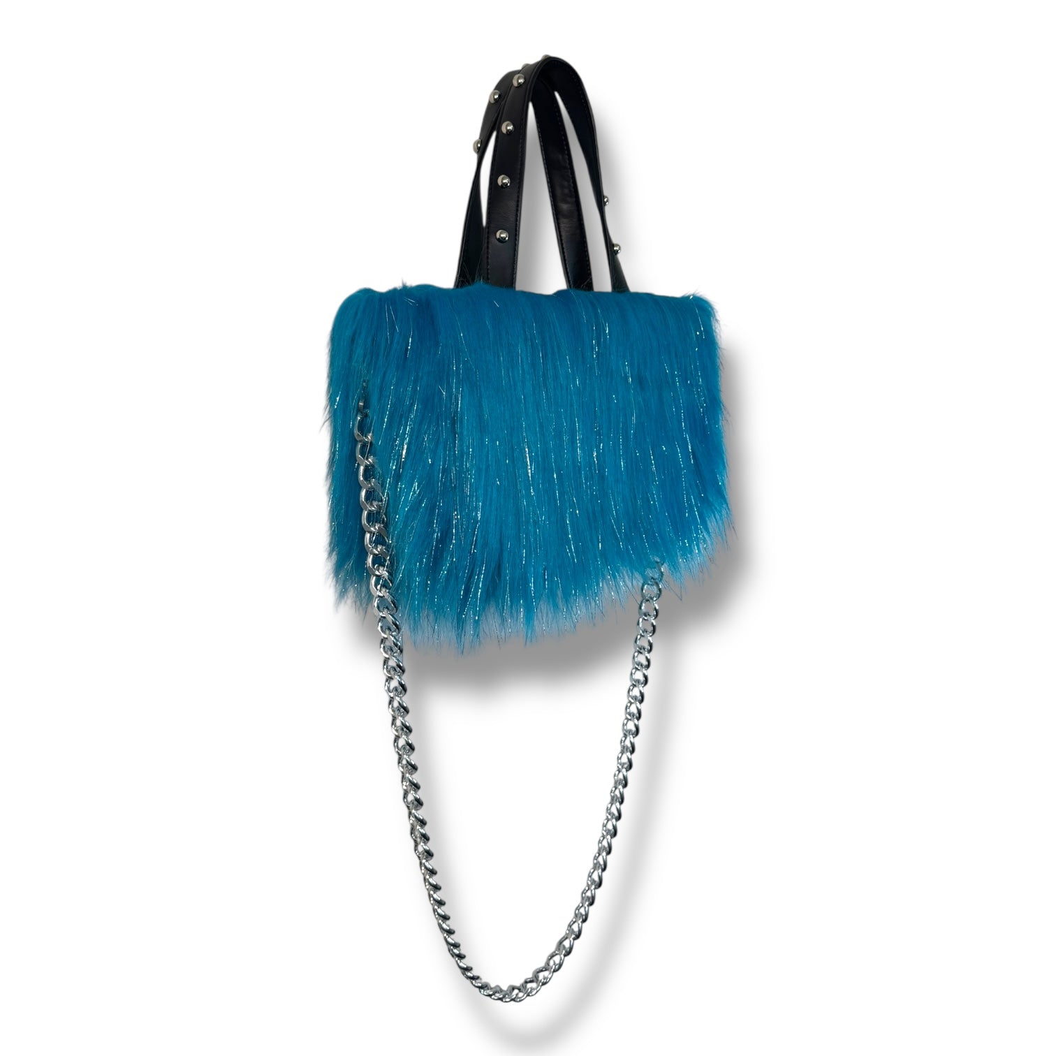 “Barbie Bleu” Fur Bag