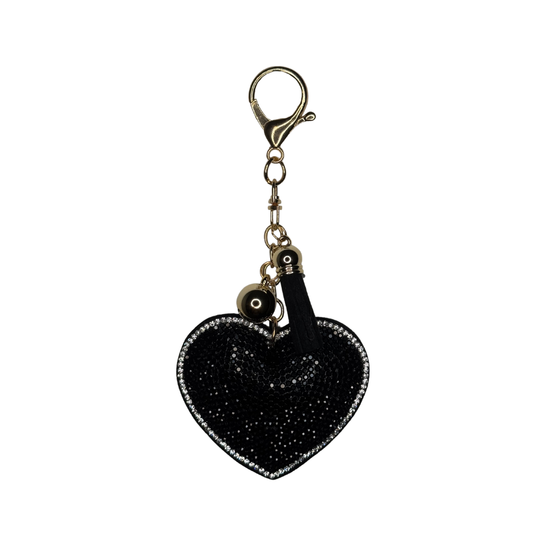 Heart Charm Accessory | Black