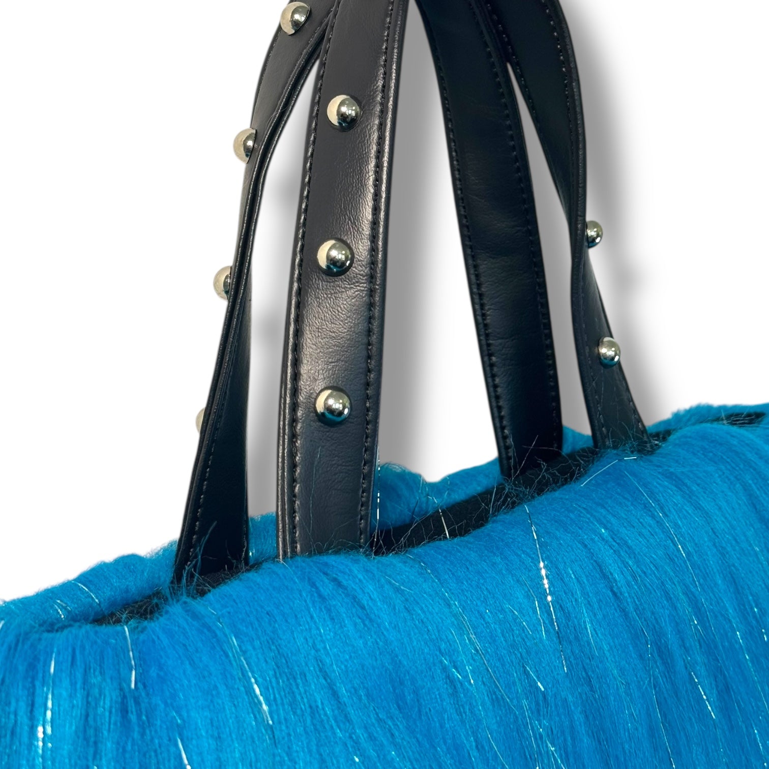 “Barbie Bleu” Fur Bag
