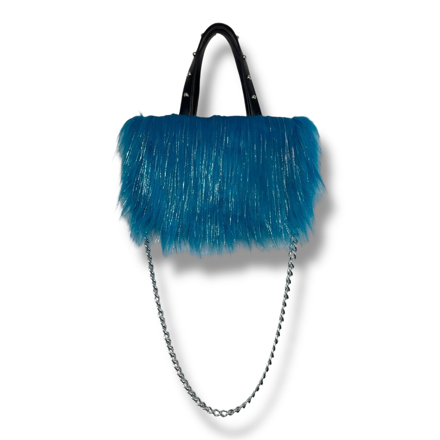 “Barbie Bleu” Fur Bag
