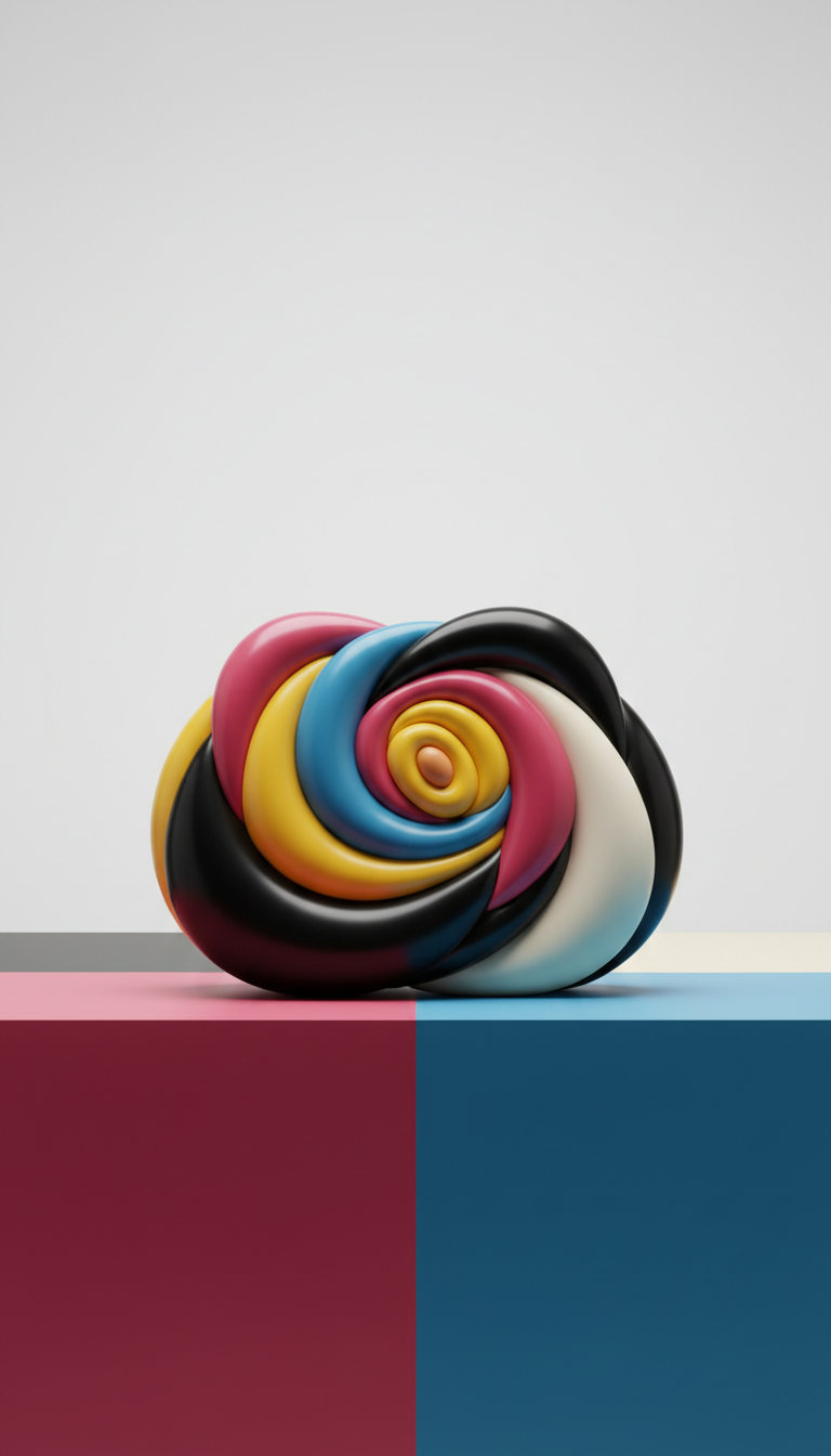 Electric Rose Sculptural Purse